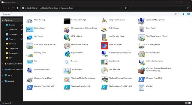 Windows 11 Araçları